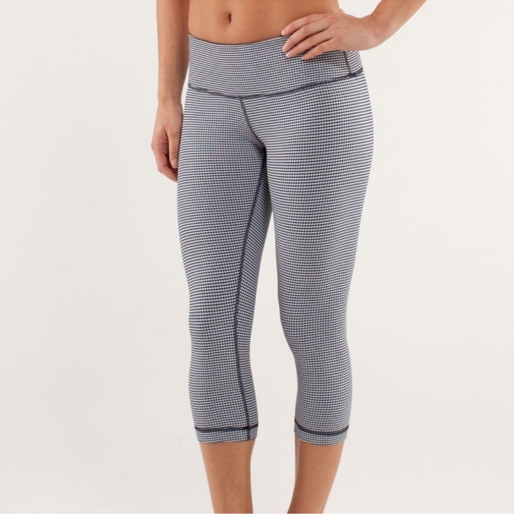 LULULEMON Wunder Under crop leggings